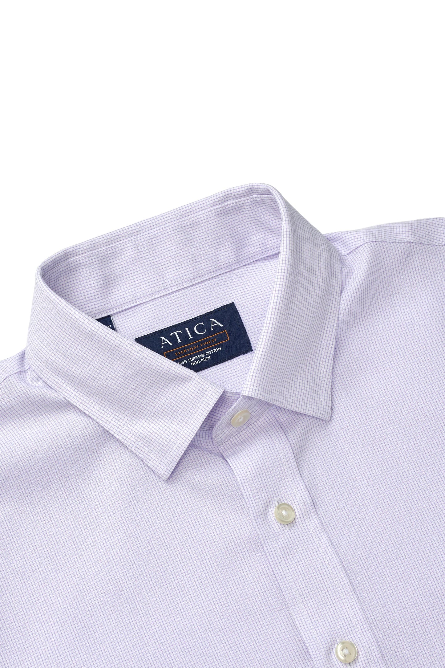 EVERYDAY Lavender Micro Grid Shirt