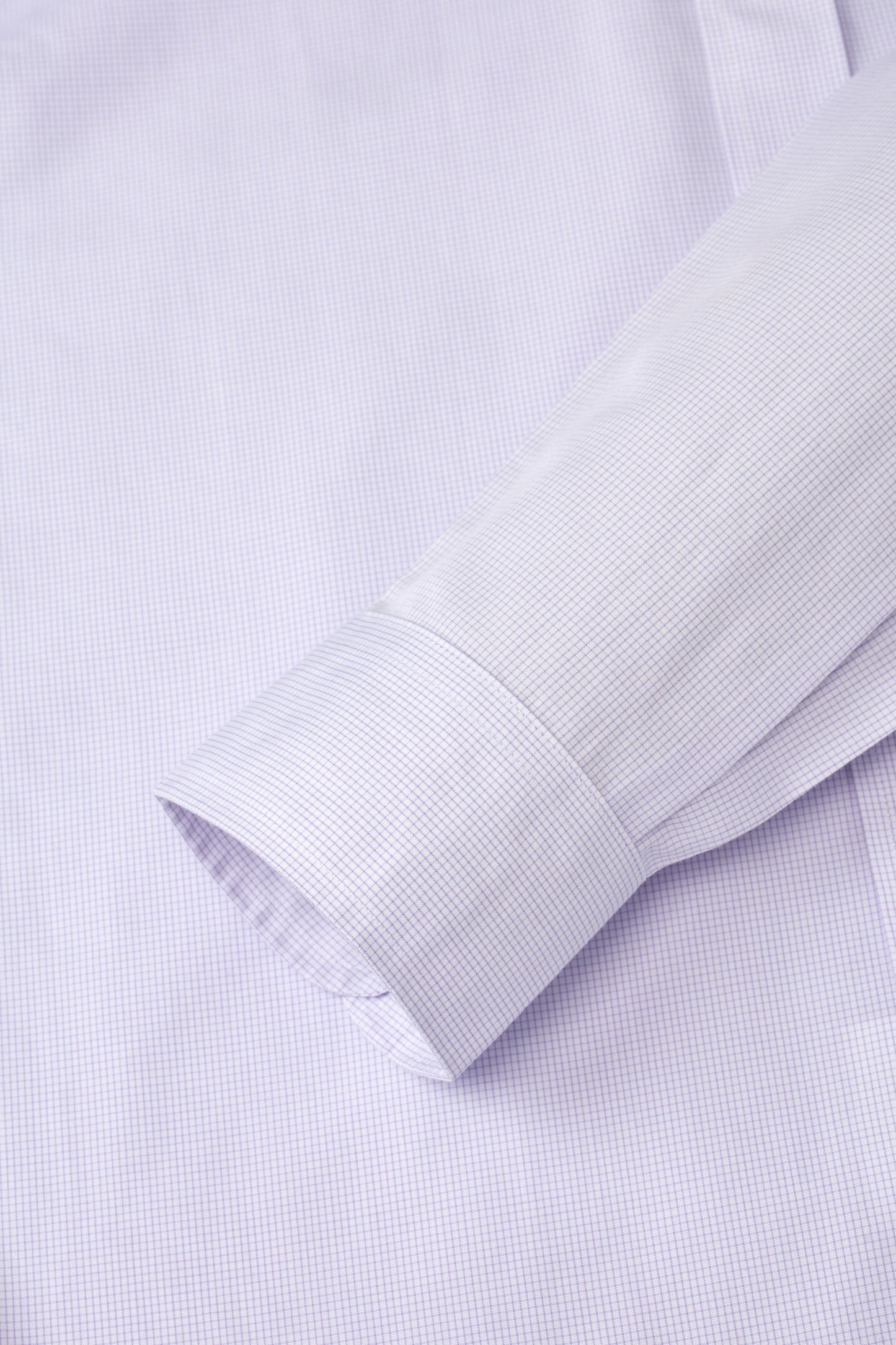 EVERYDAY Lavender Micro Grid Shirt