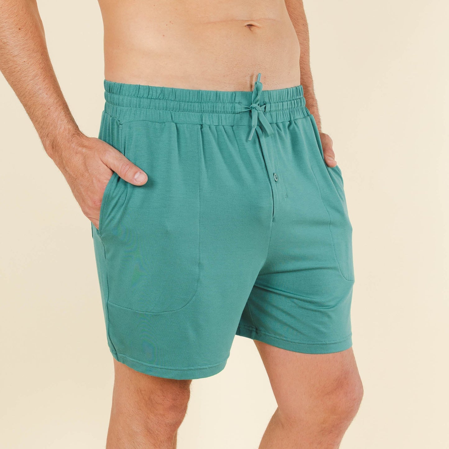 The Curacao | Teal SleepDeep™ Men’s Pajama Shorts