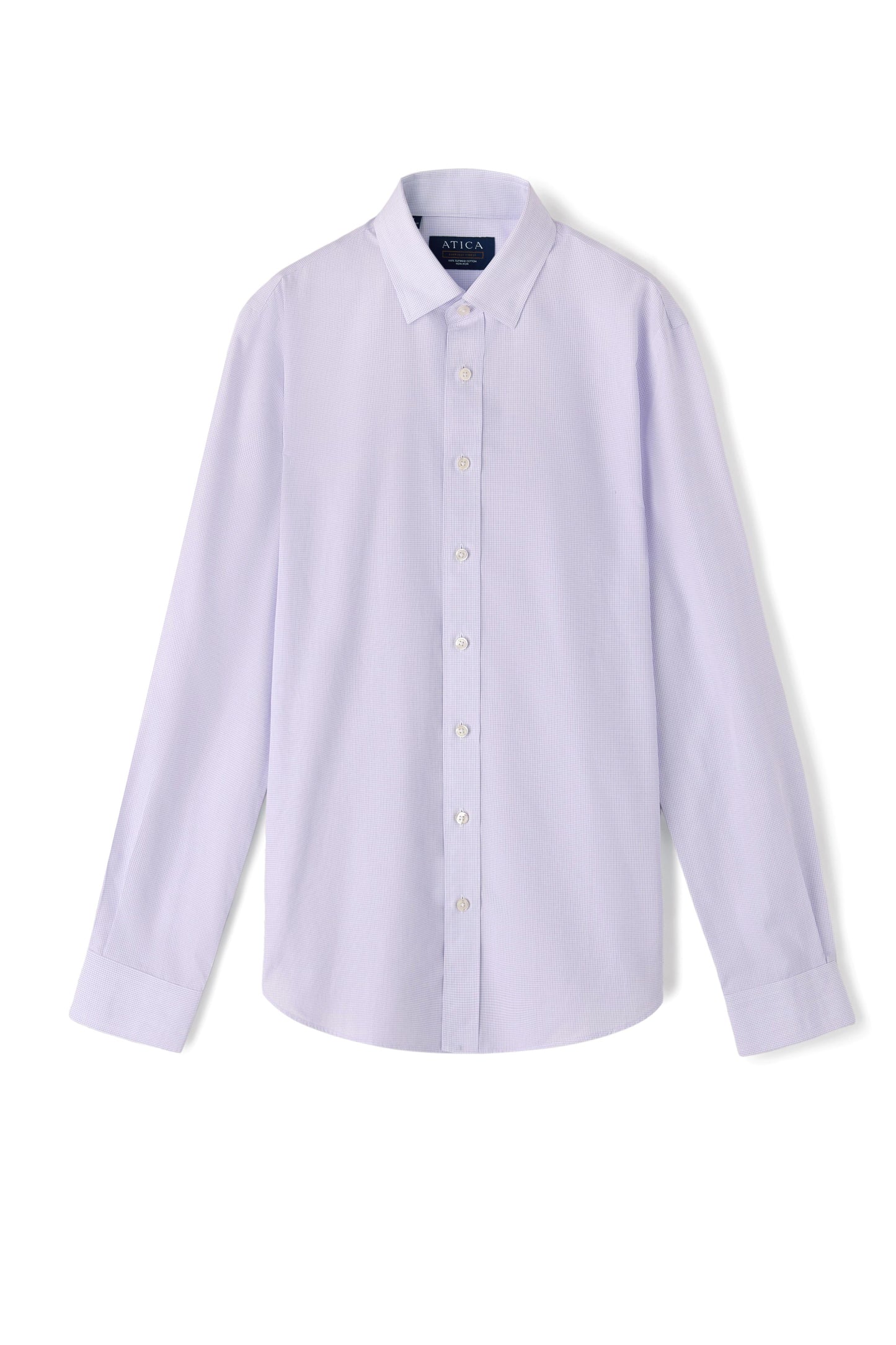 EVERYDAY Lavender Micro Grid Shirt