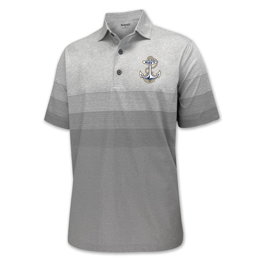 Navy Anchor Belmont Polo