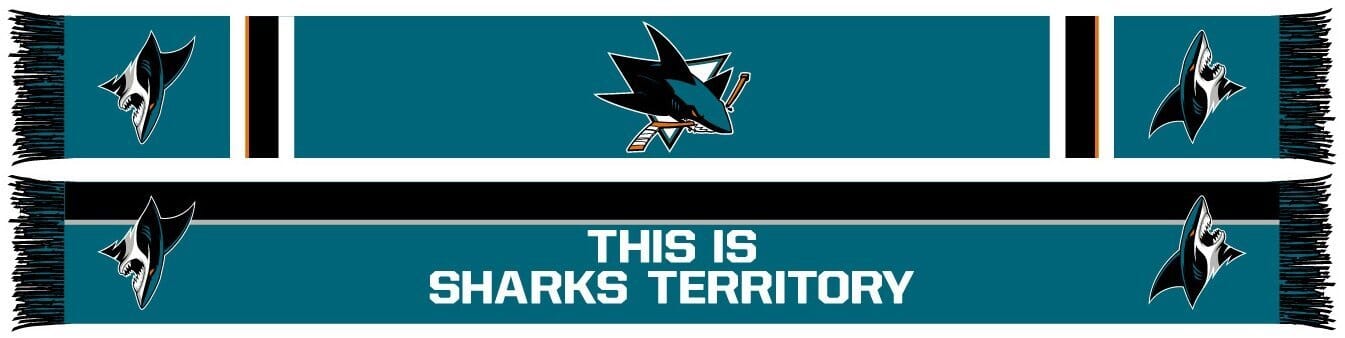 SAN JOSE SHARKS SCARF - Home Jersey