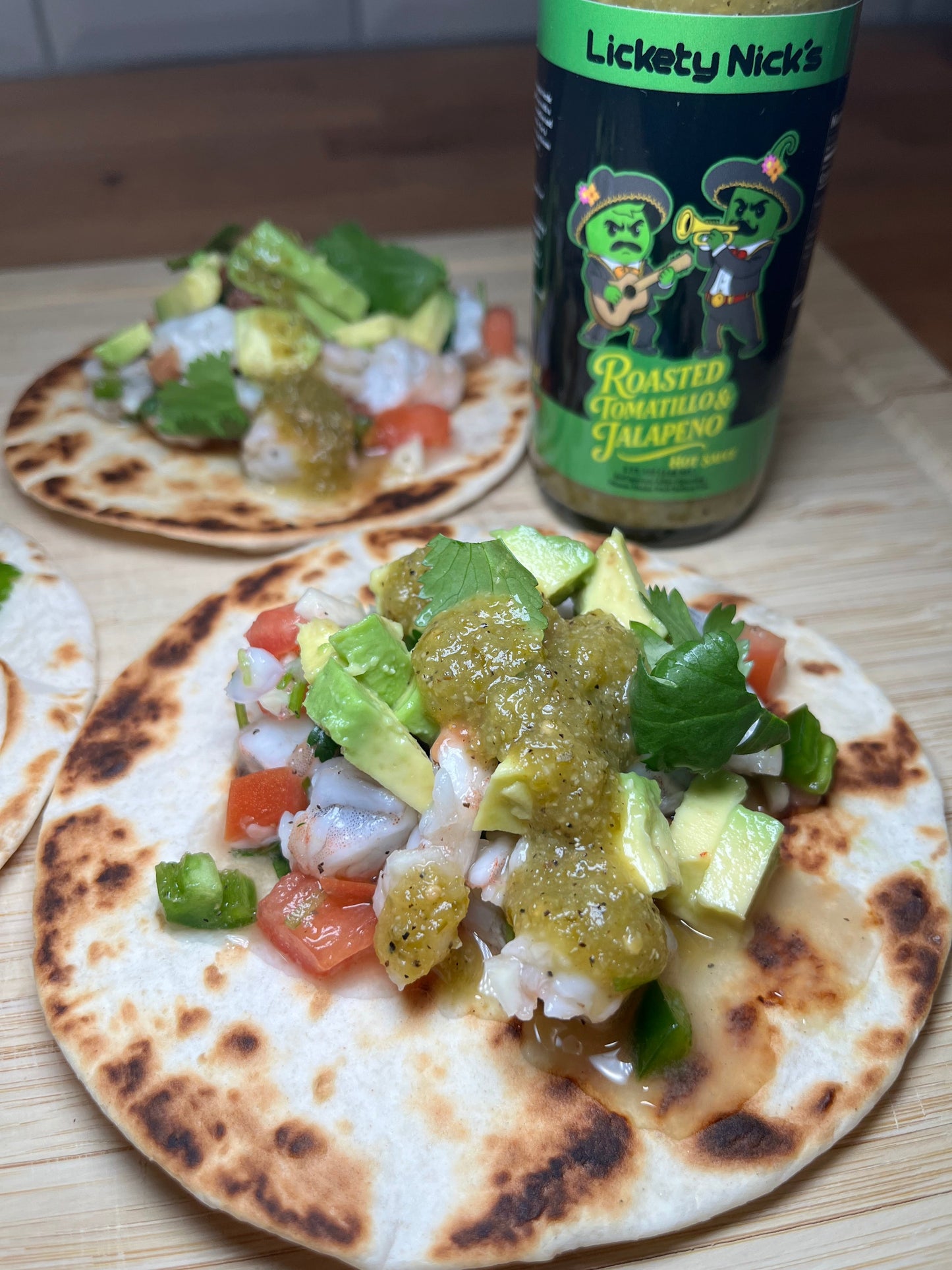 Roasted Tomatillo & Jalapeño Verde Hot Sauce