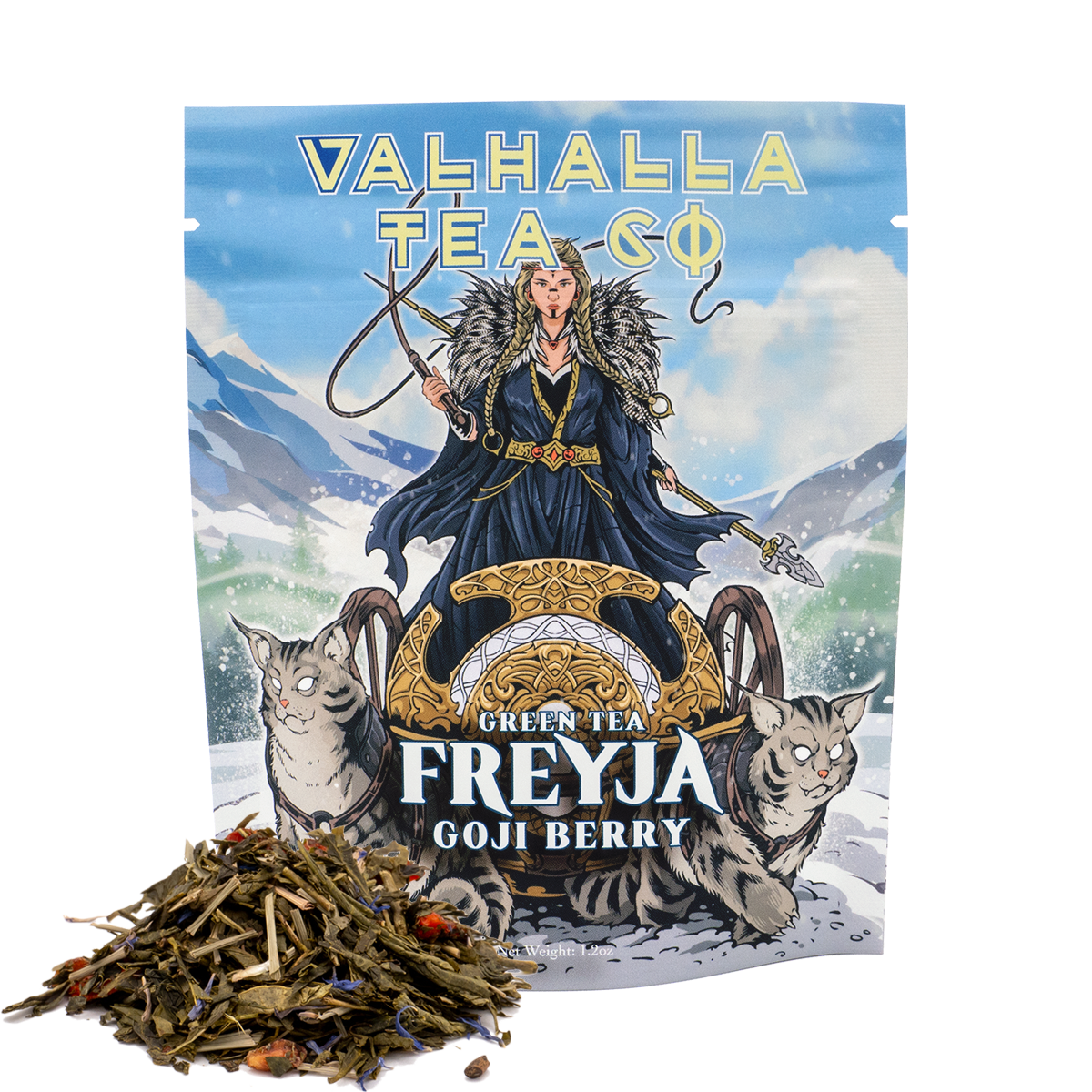 Freyja | Goji Berry | Green Tea | Caffeinated