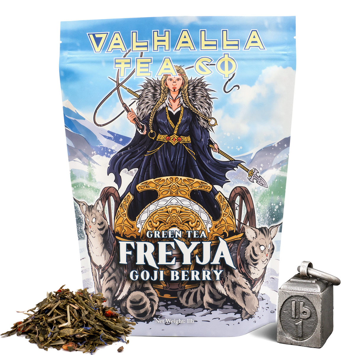 Freyja | Goji Berry | Green Tea | Caffeinated