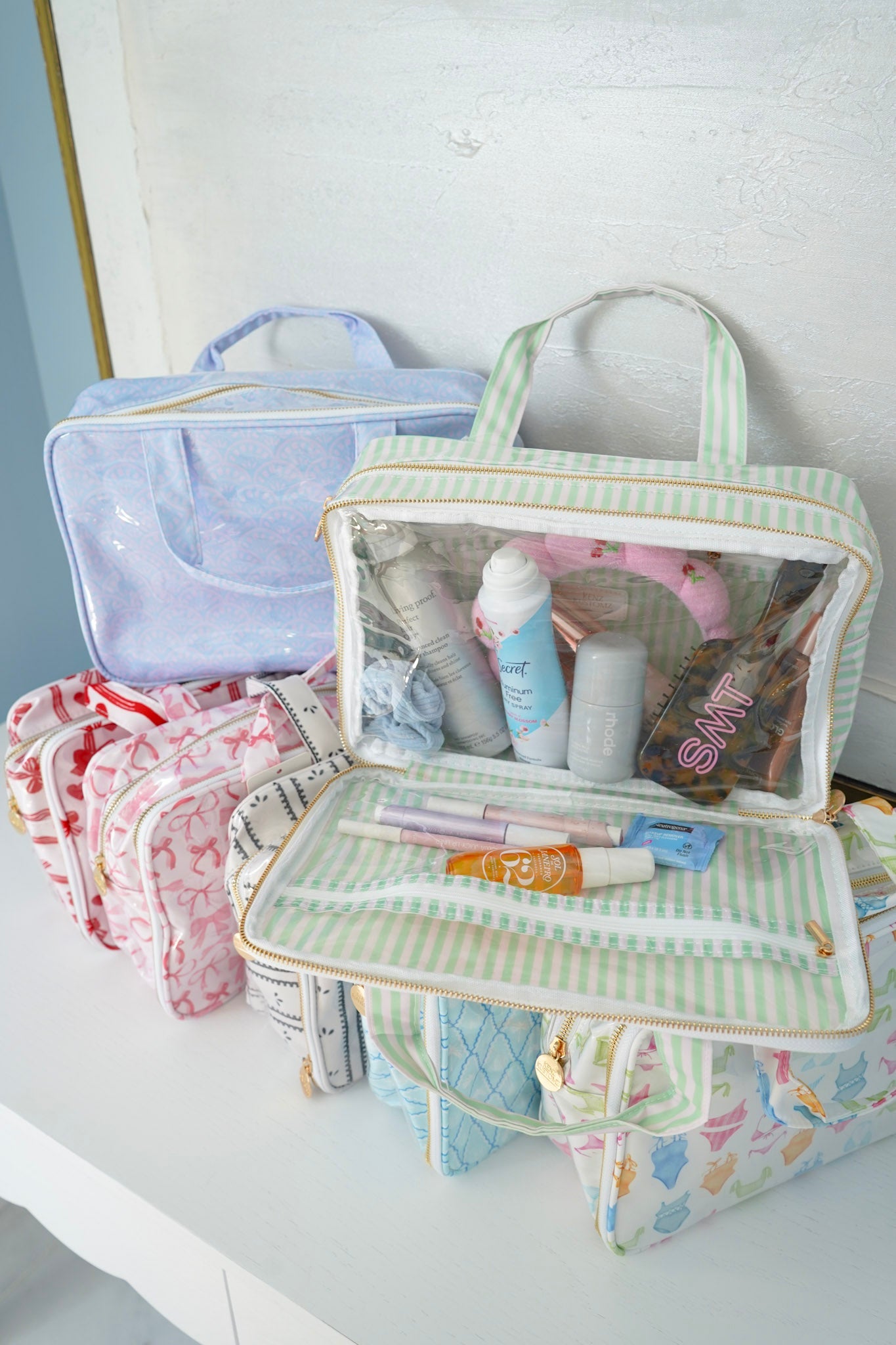 Clear Coat Toiletry Case