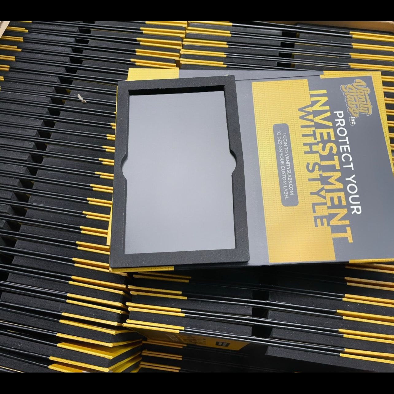 The Slab Mailer (5 pack) AKA The Slab Book Case for slabbed Baseball Football Hockey Basketball Cards