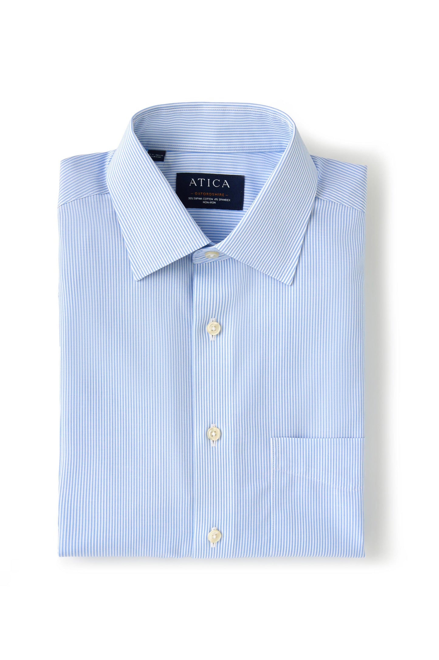Oxfordshire Light Blue Stripes Shirt