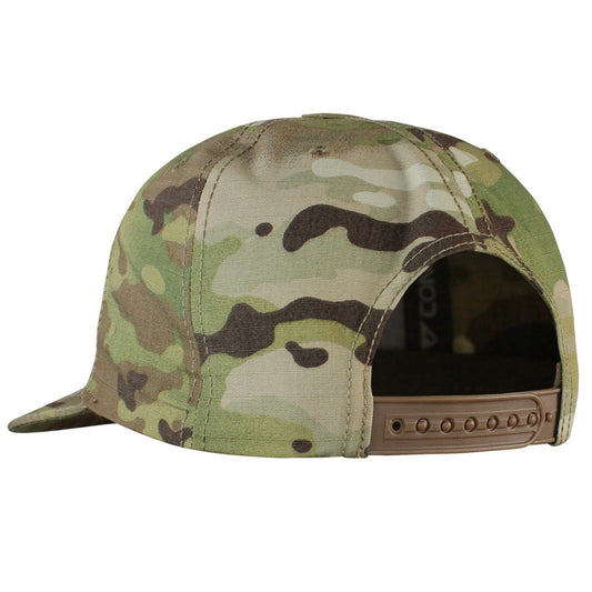 CLOSEOUT: Condor MULTICAM Flat-bill Trucker Cap - w USA Patch
