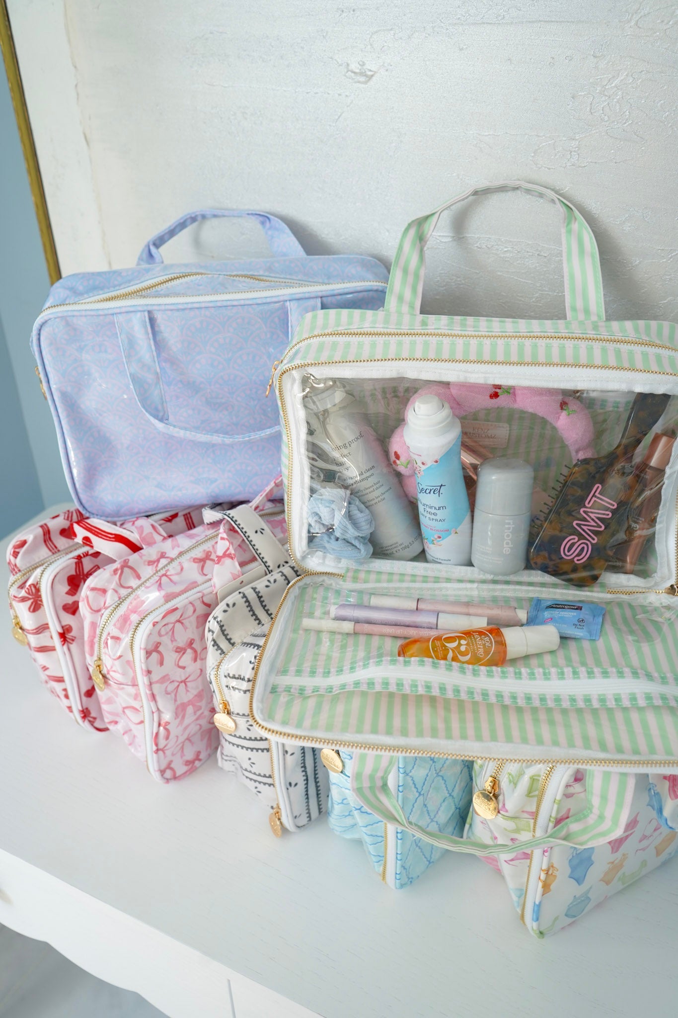 Clear Coat Toiletry Case