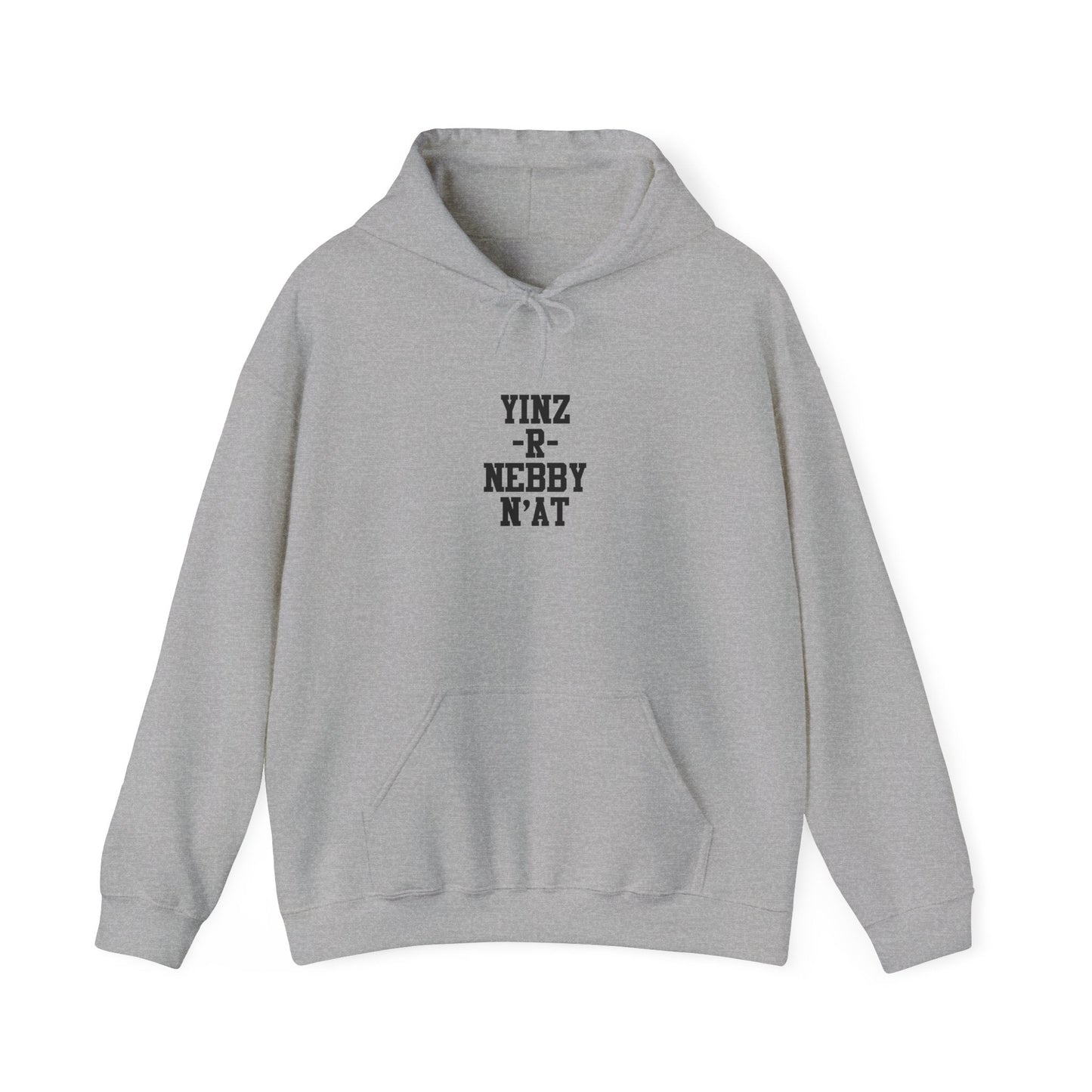 Yinz R Nebby N'at Unisex Crewneck Hoodie – Classic Fit, Cozy Pullover Sweatshirt