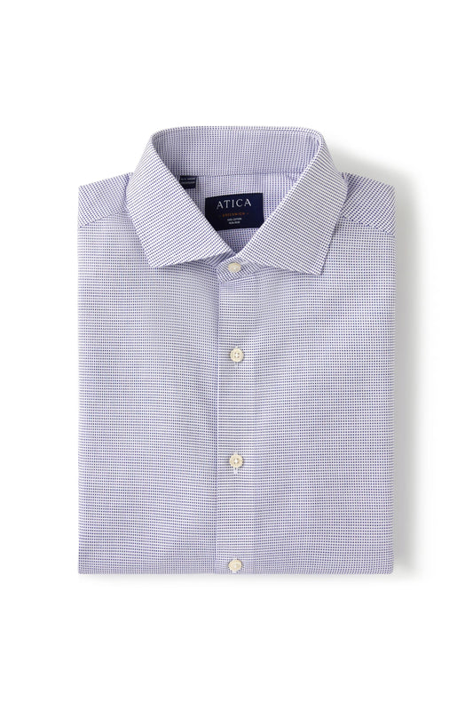 Greenwich Blue Check Shirt