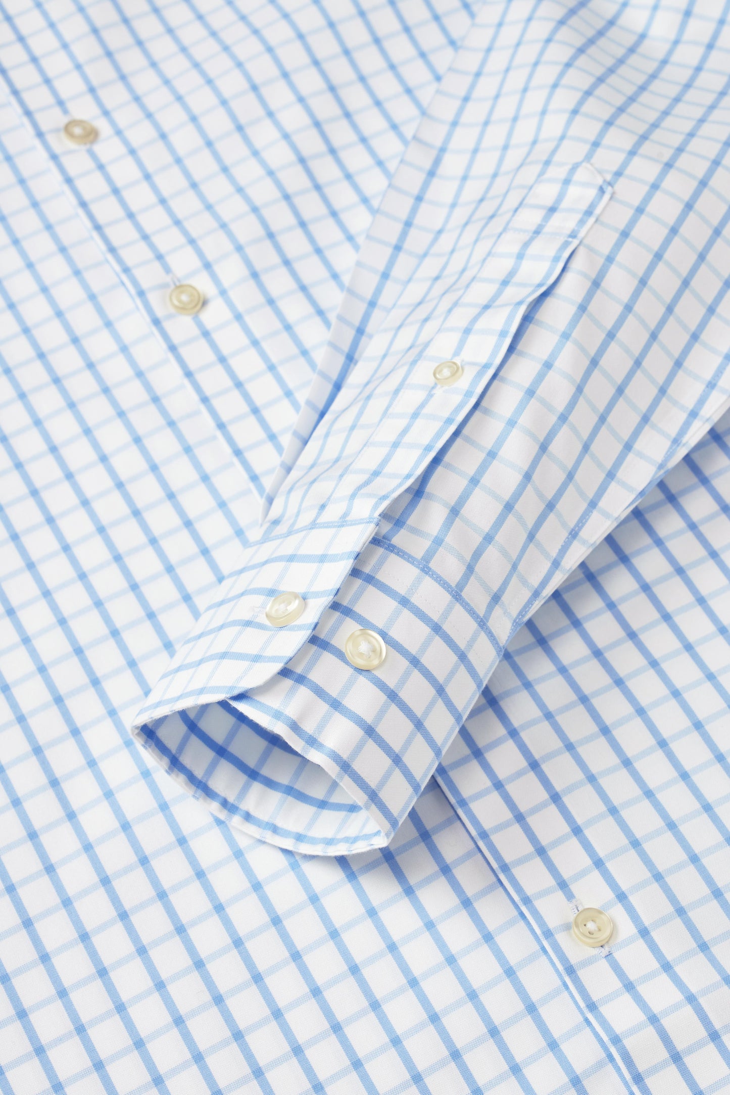 Providence Blue Windowpane Shirt
