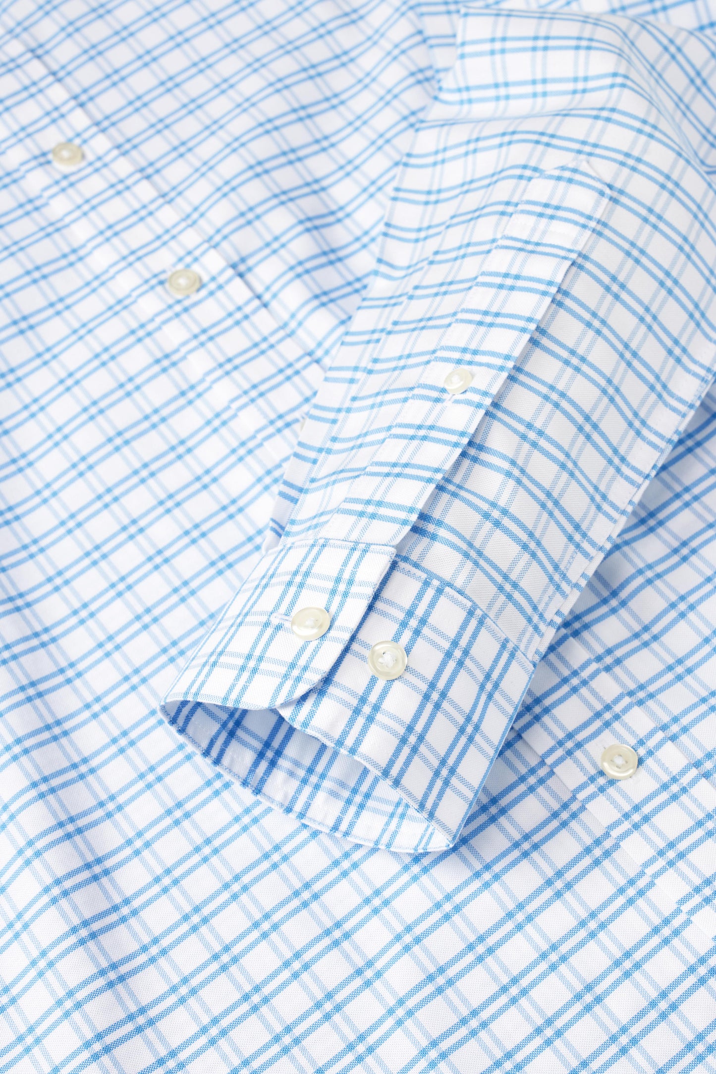 EVERYDAY Light Blue Grid Shirt