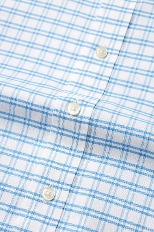 EVERYDAY Light Blue Grid Shirt