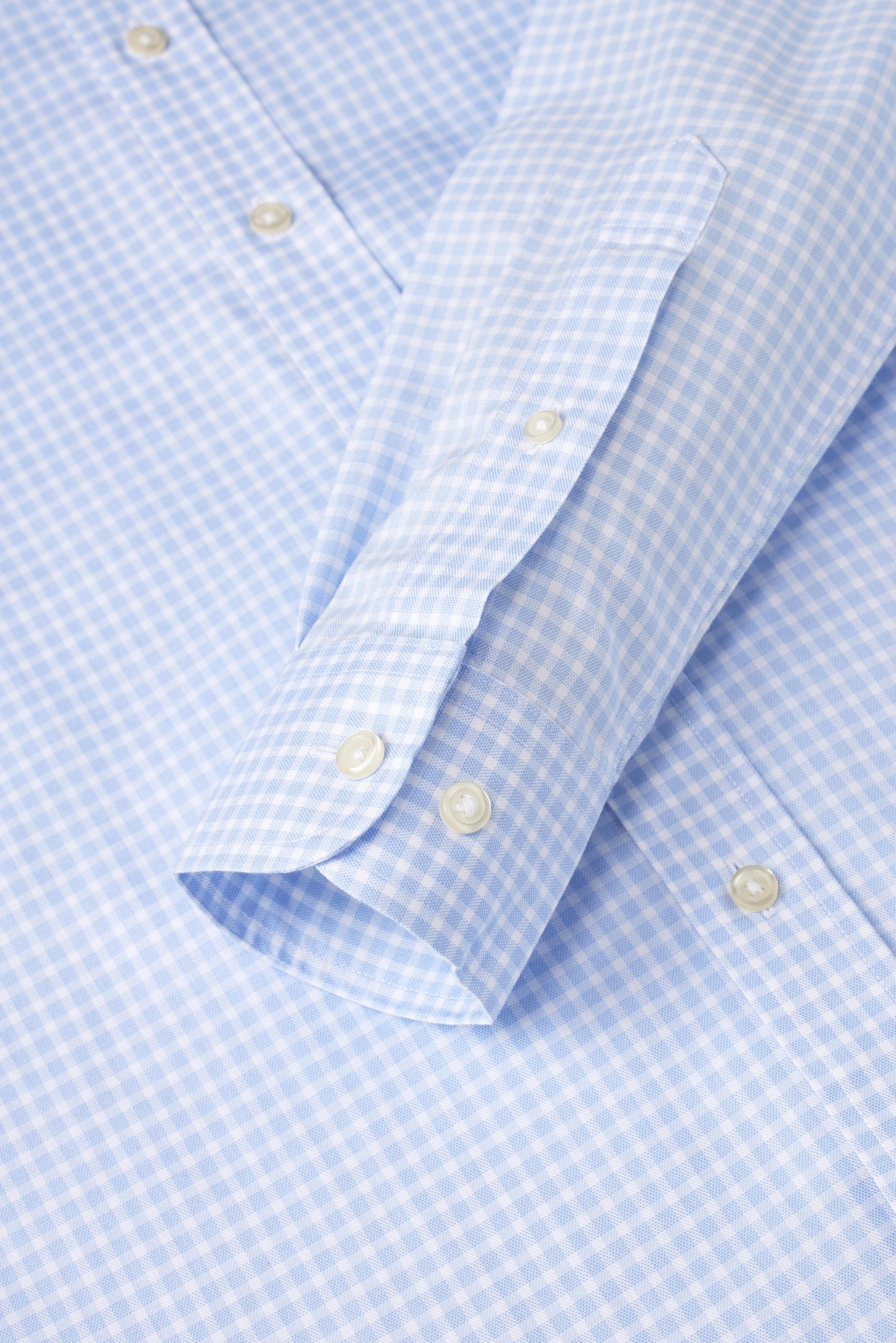 EVERYDAY Light Blue Gingham Shirt