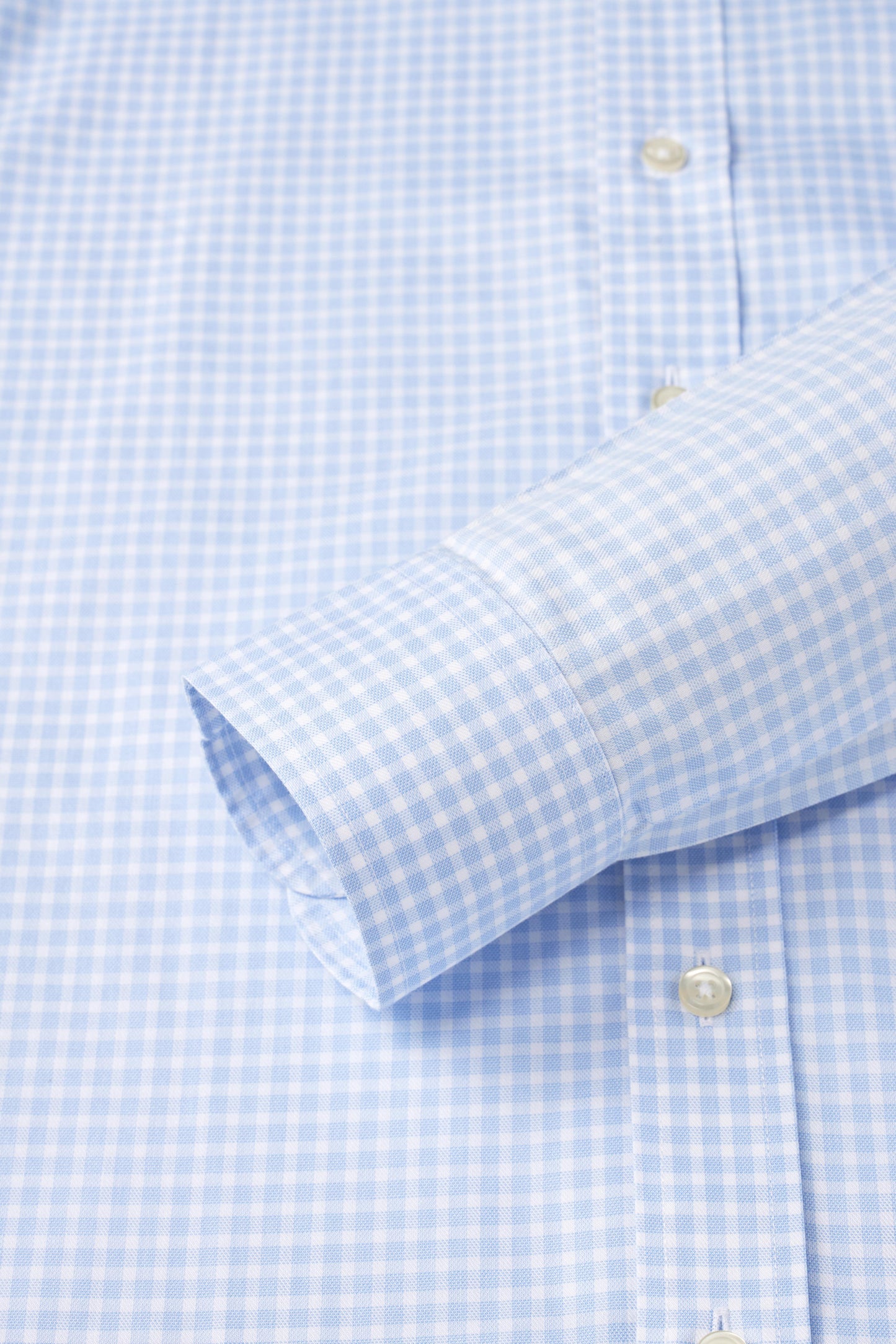 EVERYDAY Light Blue Gingham Shirt