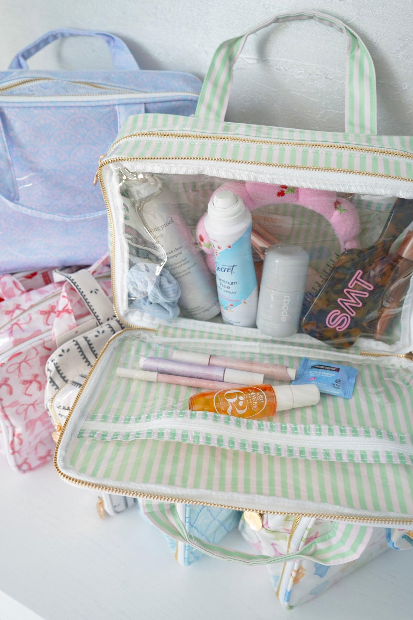 Clear Coat Toiletry Case