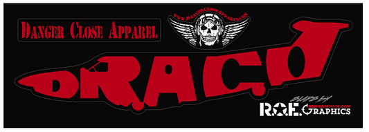 U-28A Draco Word Slap - Decal