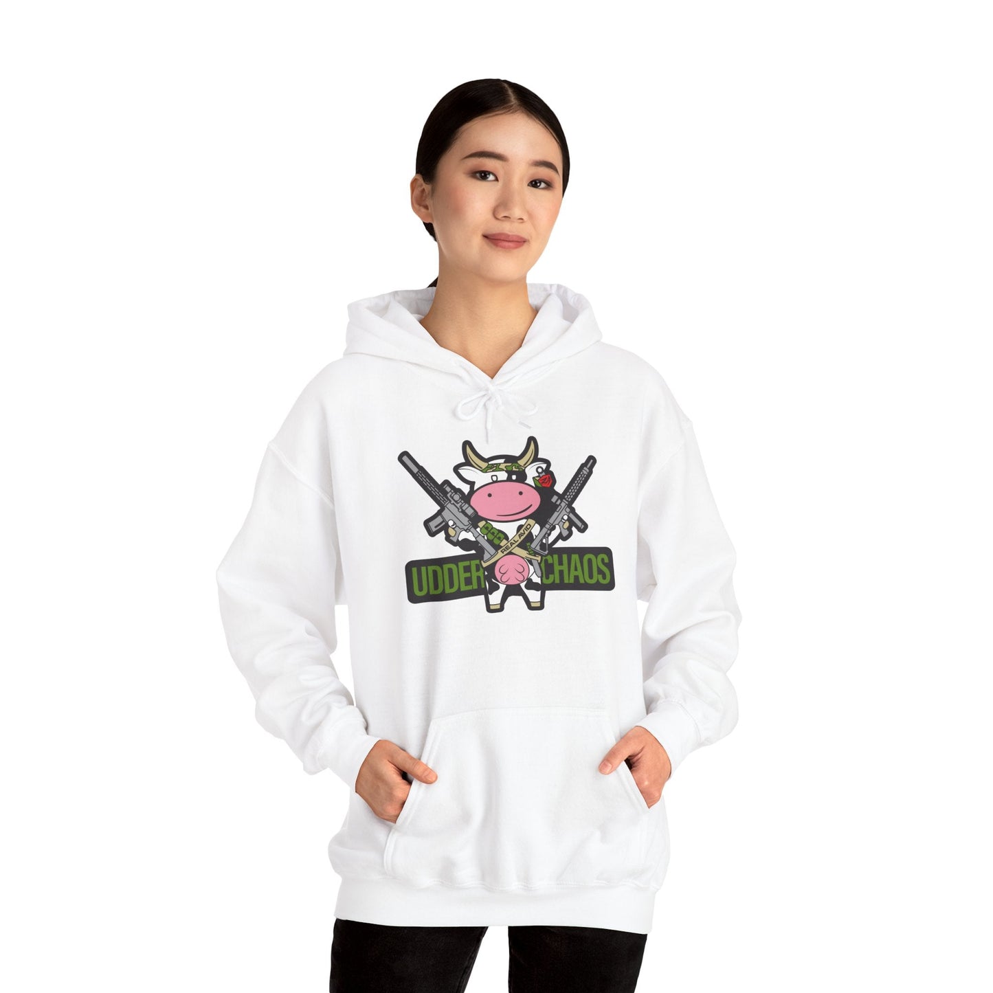Udder Chaos - Unisex Heavy Blend™ Hooded Sweatshirt