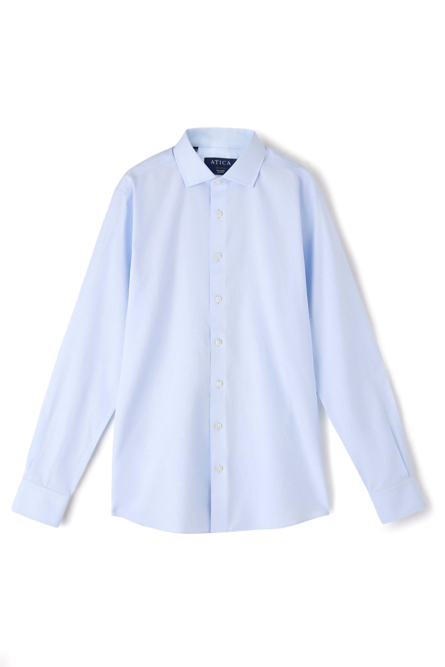 Boston Light Blue Pinpoint Shirt