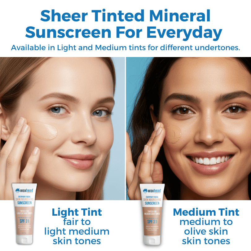 Tinted Mineral Sunscreen for Face