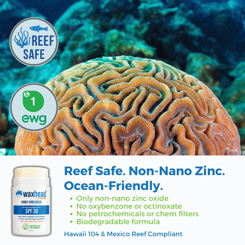 Reef Safe Zinc Sunscreen Stick (3.7 oz)
