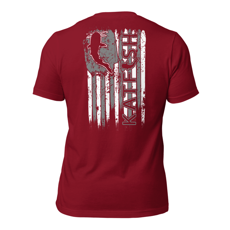Thrashed Flag Tee-Shirt (White Logo)
