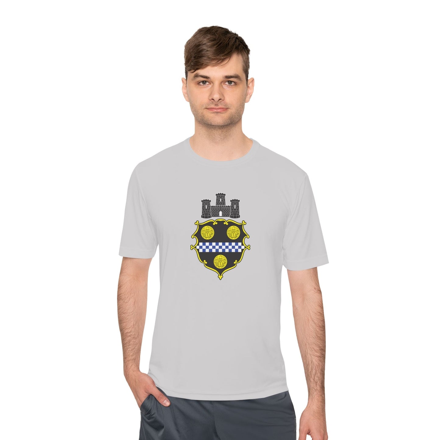 City of Pittsburgh Coat of Arms Moisture Wicking Tee - Sport-Tek ST350