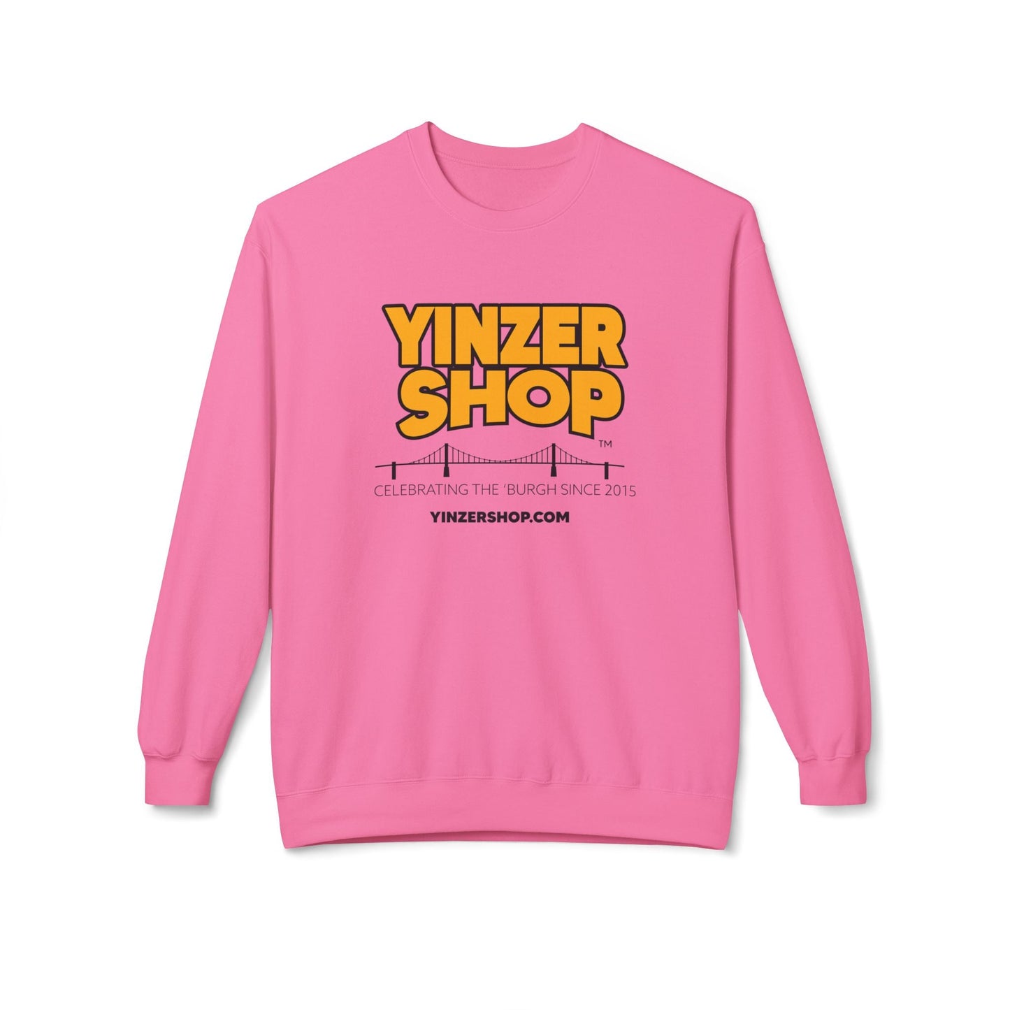 YinzerShop Serving Since 2015 - Gildan SF000 -Unisex Midweight Softstyle Fleece Crewneck Sweatshirt