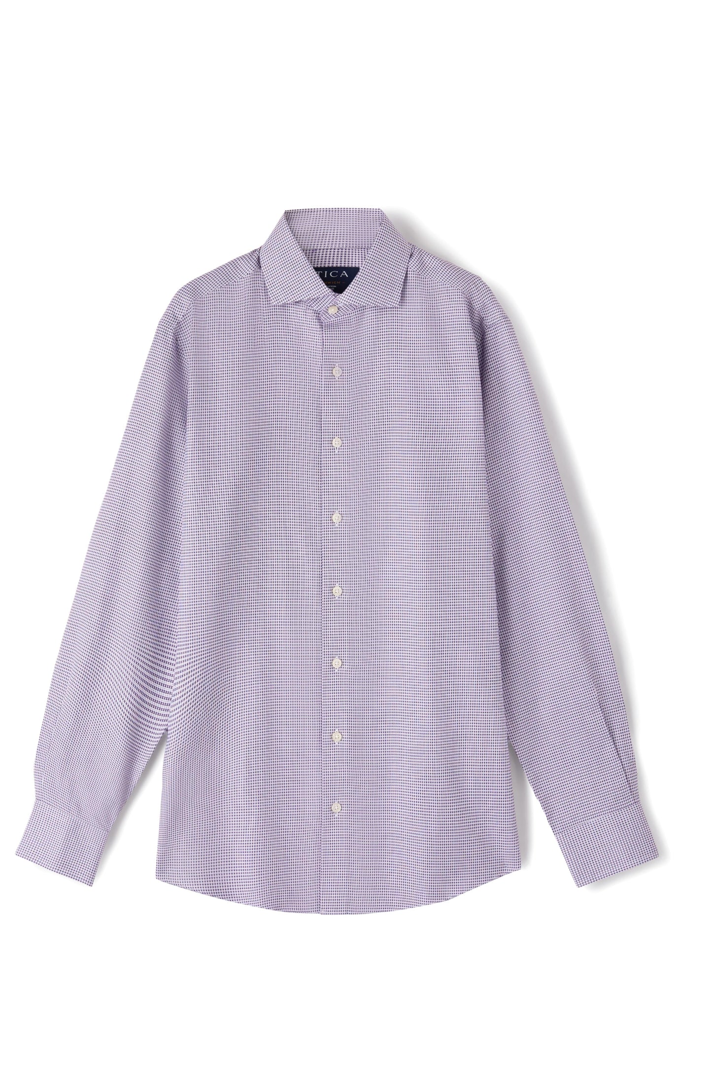 Greenwich Purple Check Shirt