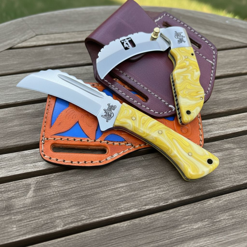 Knife Lineman Honeycomb #004