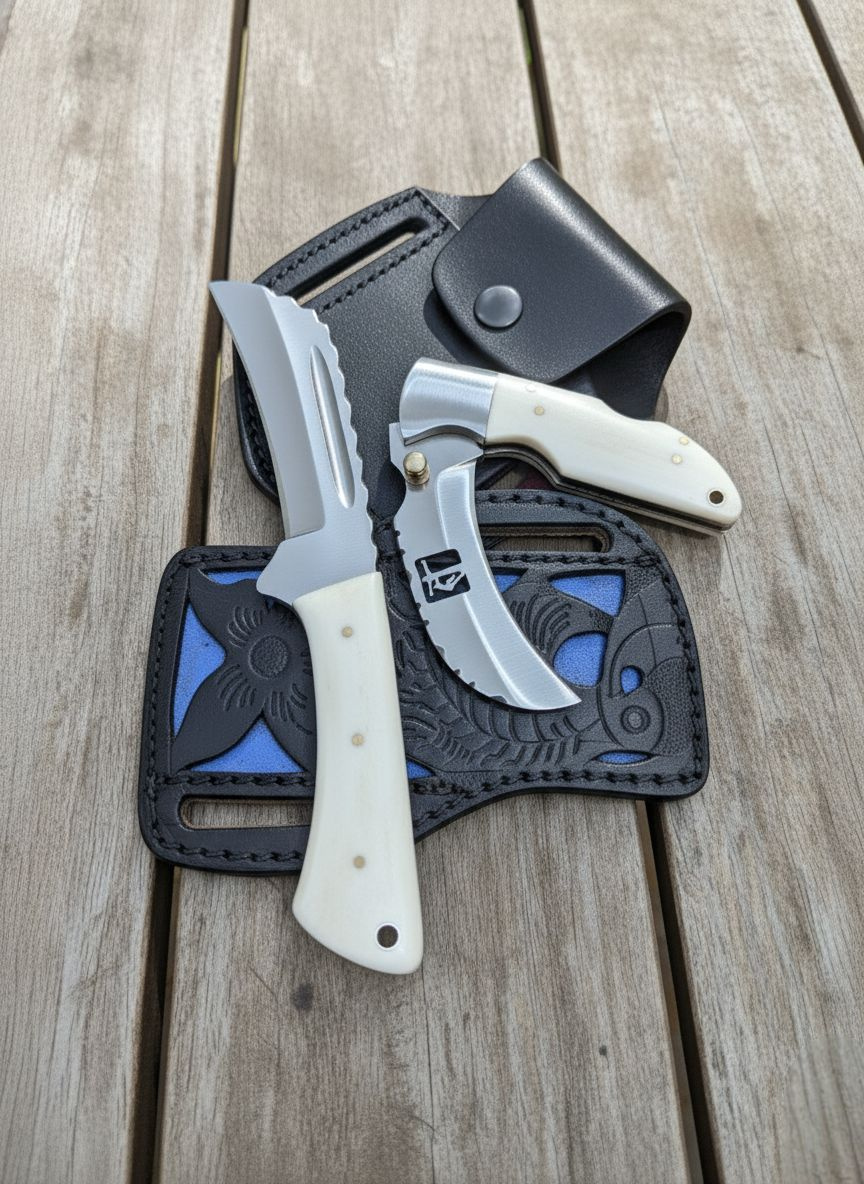 Knife Lineman Honeycomb #004