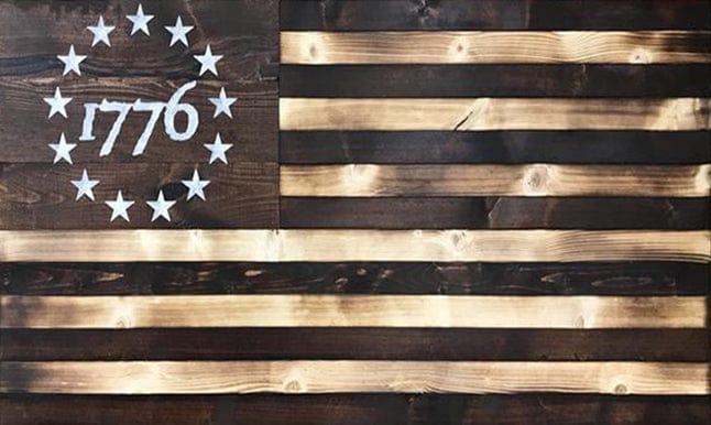 Large Flag Biometric Flip Up