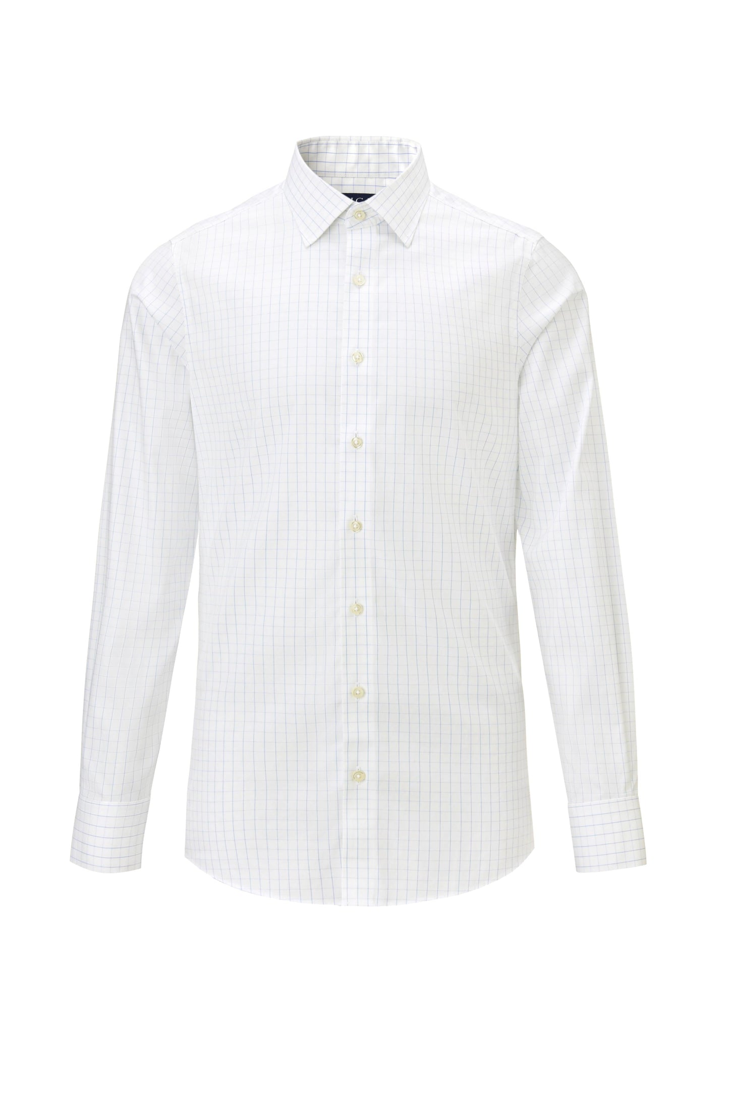 Providence Light Blue Windowpane Shirt