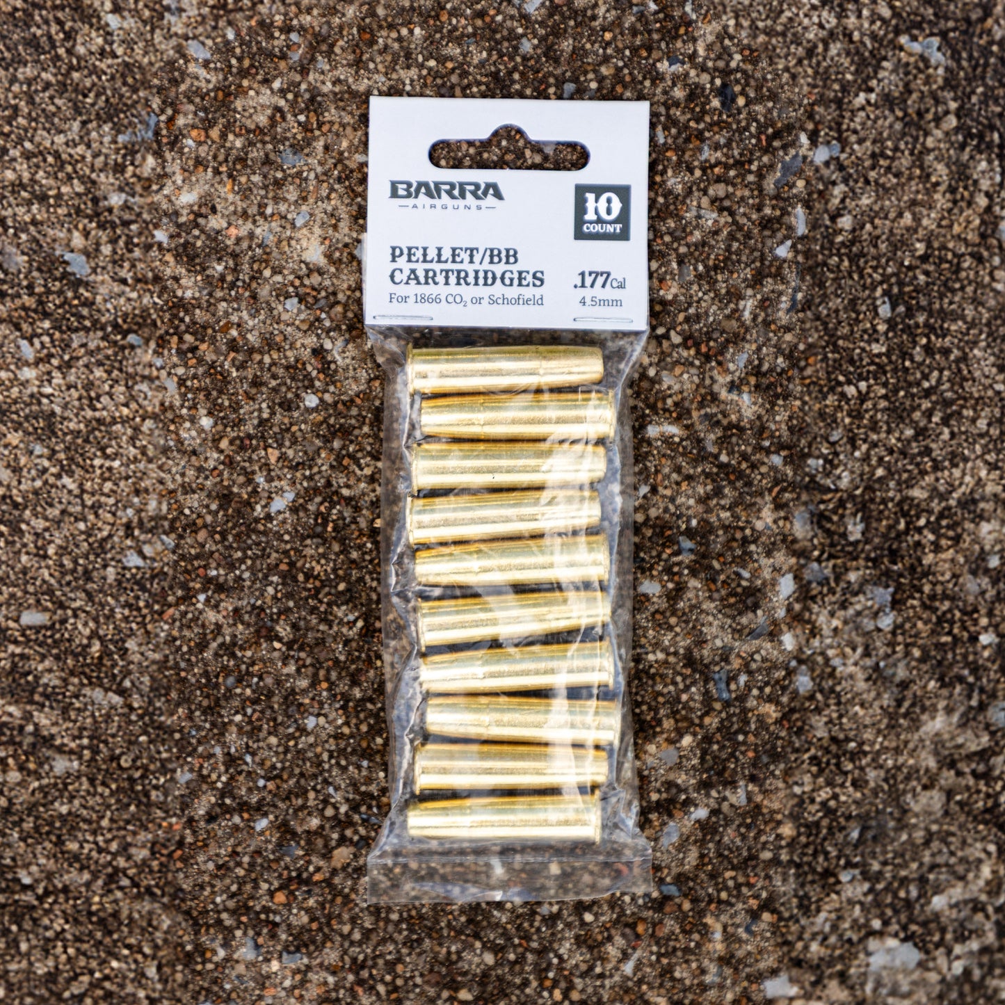 1866 CO2 Rifle .177 Caliber Pellet Cartridges - 10 Count