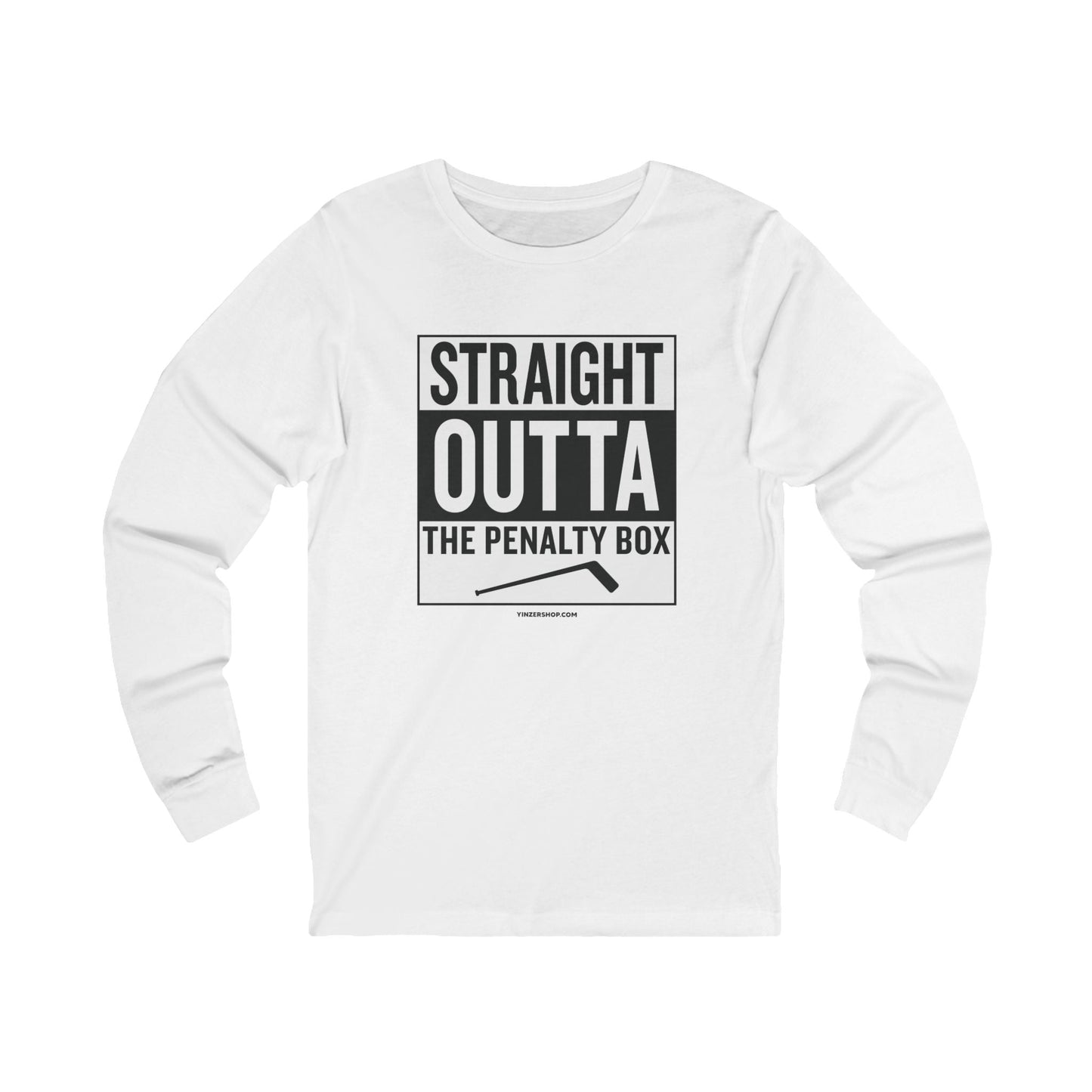 Straight Outta the Penalty Box -  Long Sleeve Tee