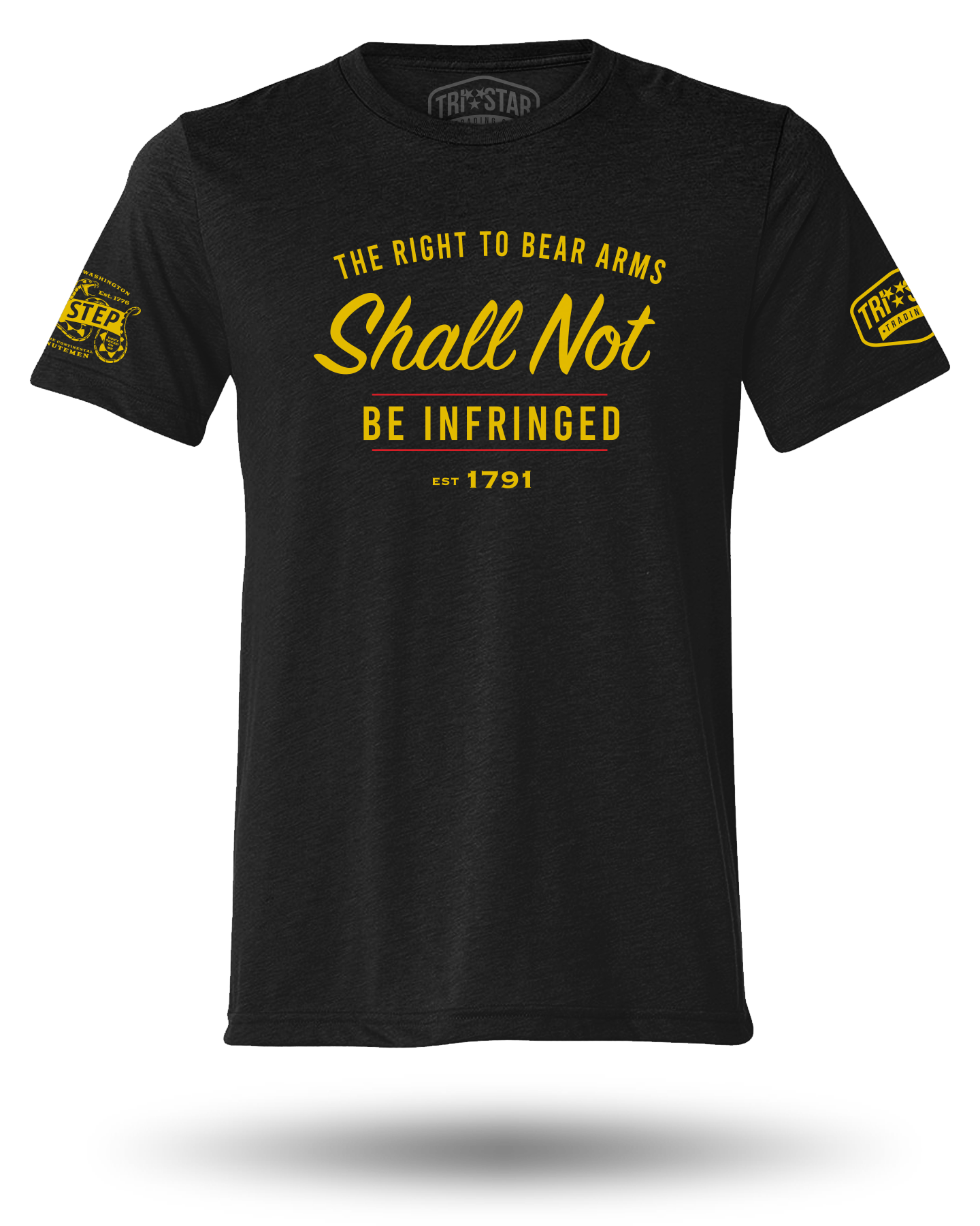 1791 CLASSIC TEE - BLACK (SM- 6XL)