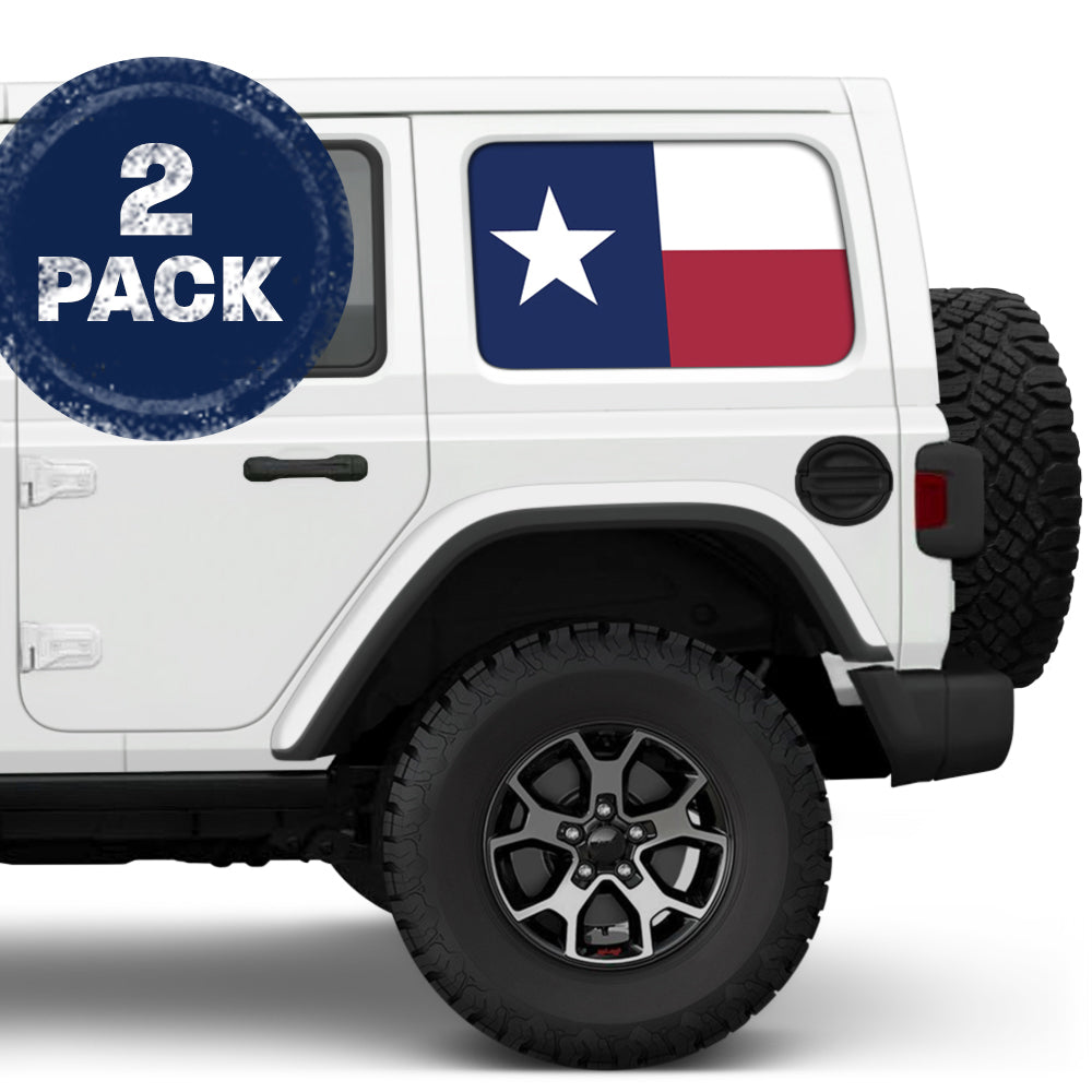 Always Bigger Side Windows Printed Vinyl Decal