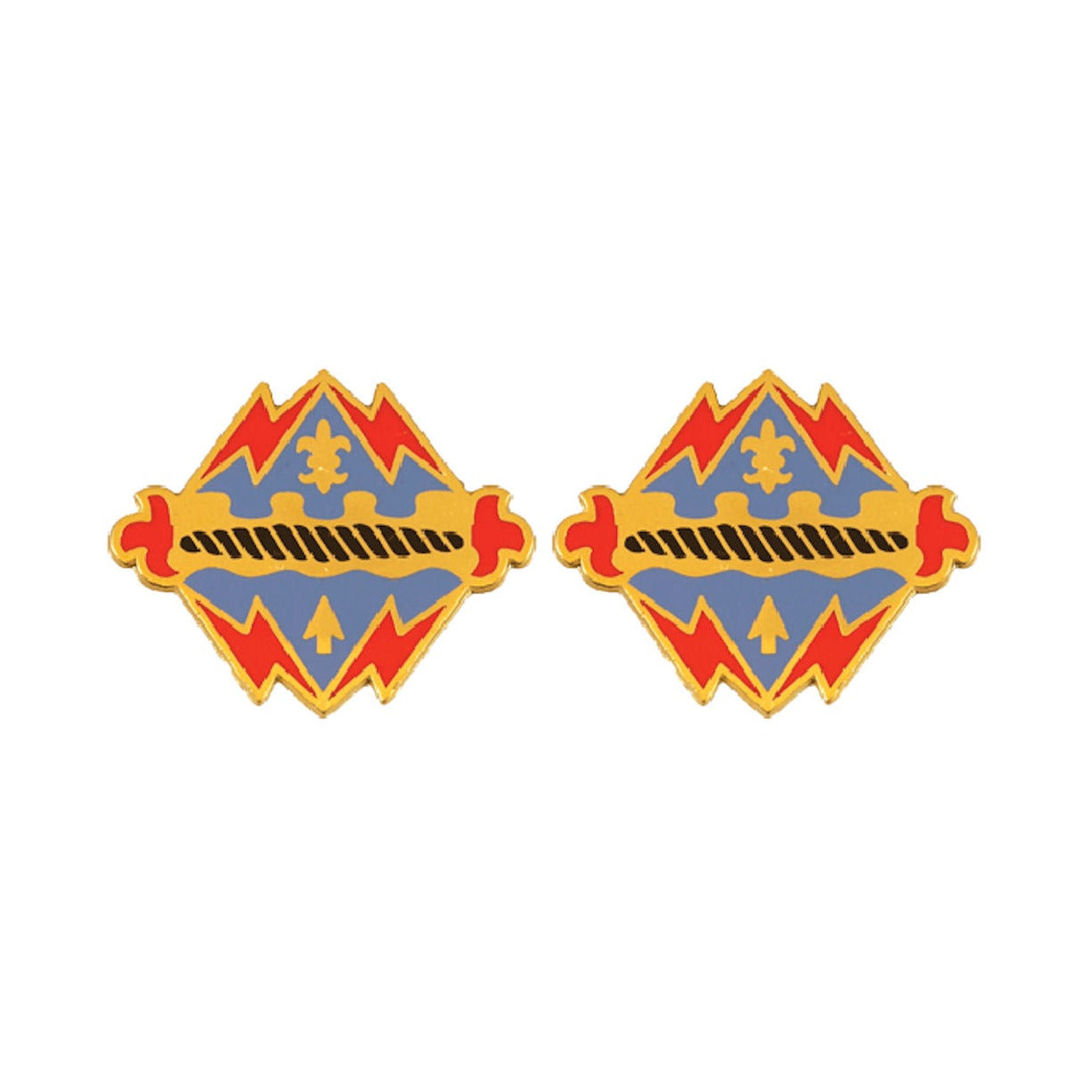 17th Field Artillery Brigade Distinctive Unit Insignia - Pair