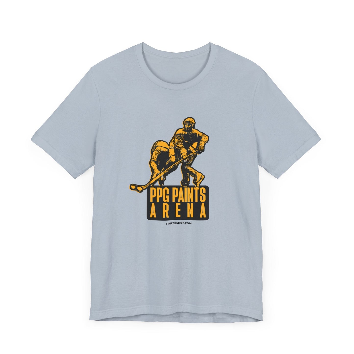 PPG Paints Arena Statue - Short Sleeve Tee