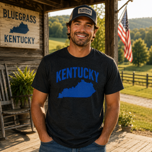 Kentucky + Outline Short sleeve t-shirt | Elite