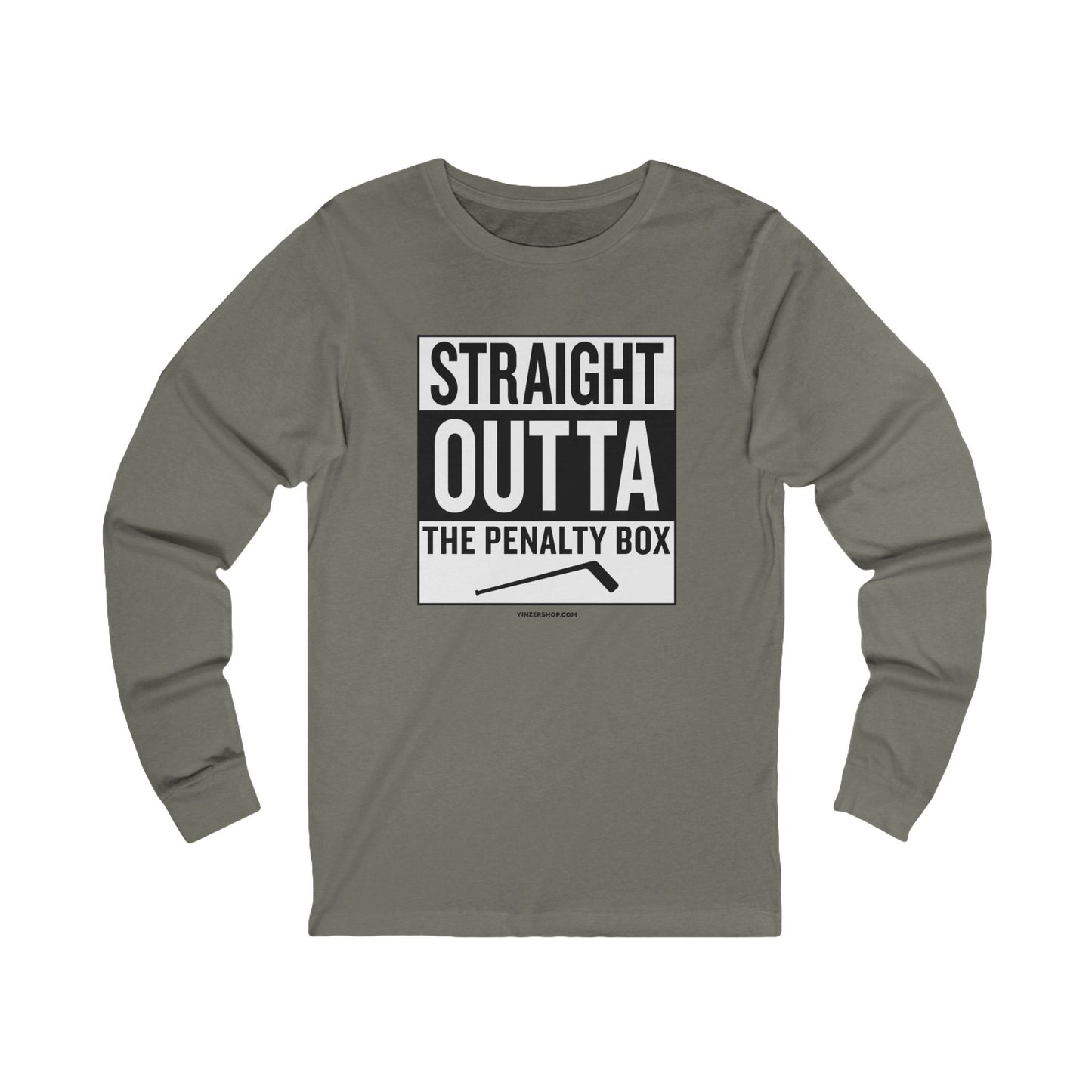 Straight Outta the Penalty Box -  Long Sleeve Tee