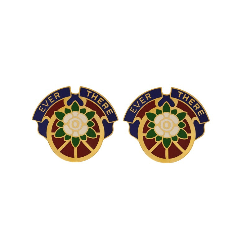 184th Sustainment Command Unit Crest DUI - 1 Pair - EVER THERE