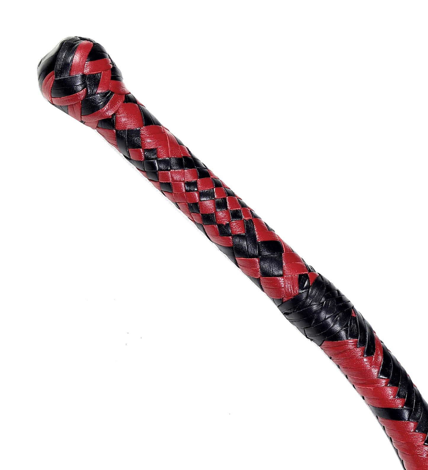 Red & Black Bull Whip – Handmade for Whipcracking