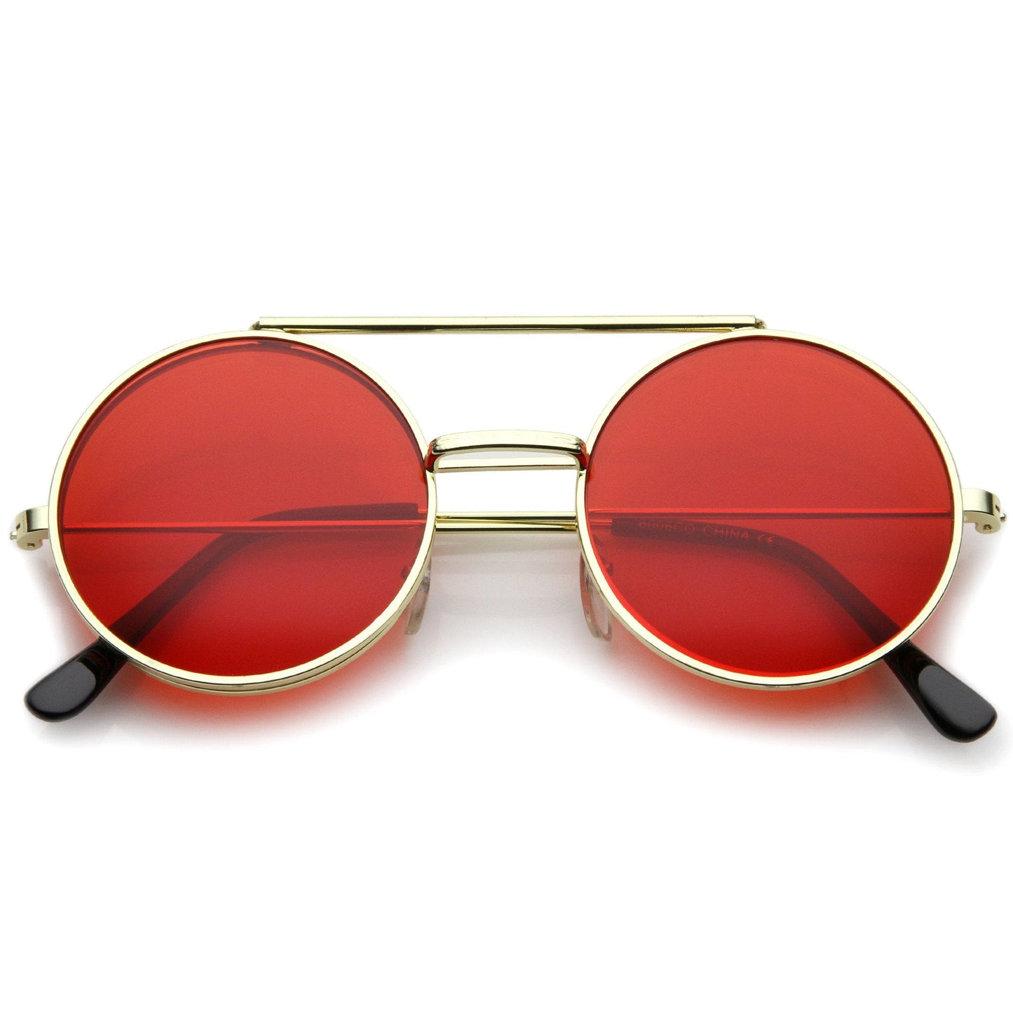 Steampunk Vintage Circle Round Flip Up Vintage Sunglasses 8793