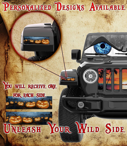 Pumpkin Patch Jl and Gladiator Turn signal decal.