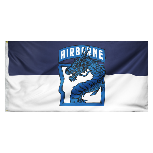 18th Airborne Remastered Double-Sided Flag