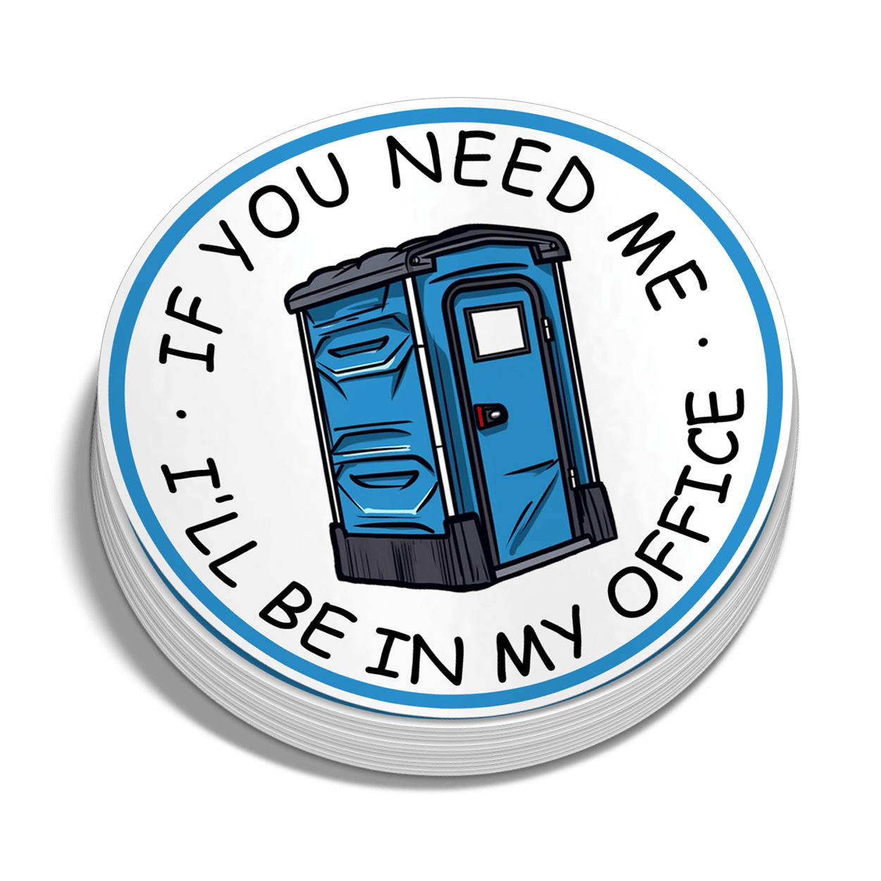 My Office  Hard Hat Decal