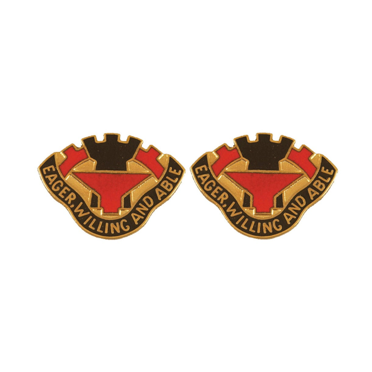 195th Ordnance Battalion Distinctive Unit Insignia - Pair